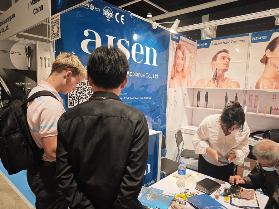 Yuyao Aisen Electric Appliance Co., Ltd. Makes a Splash at Hong Kong Electronics Fair with Innovative Personal Care Appliances 